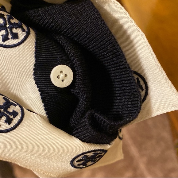Tory Burch New Embroidered Dickie V-Neck Sweater.  NWT - Picture 10 of 16
